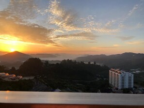 Utsikt fra overnattingsstedet