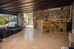 Interior entrance