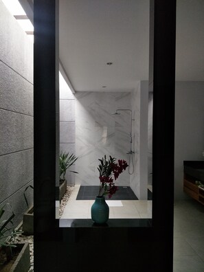 Villa, 2 chambres, piscine privée | Salle de bain