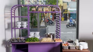 Desayuno bufé gratuito y diario