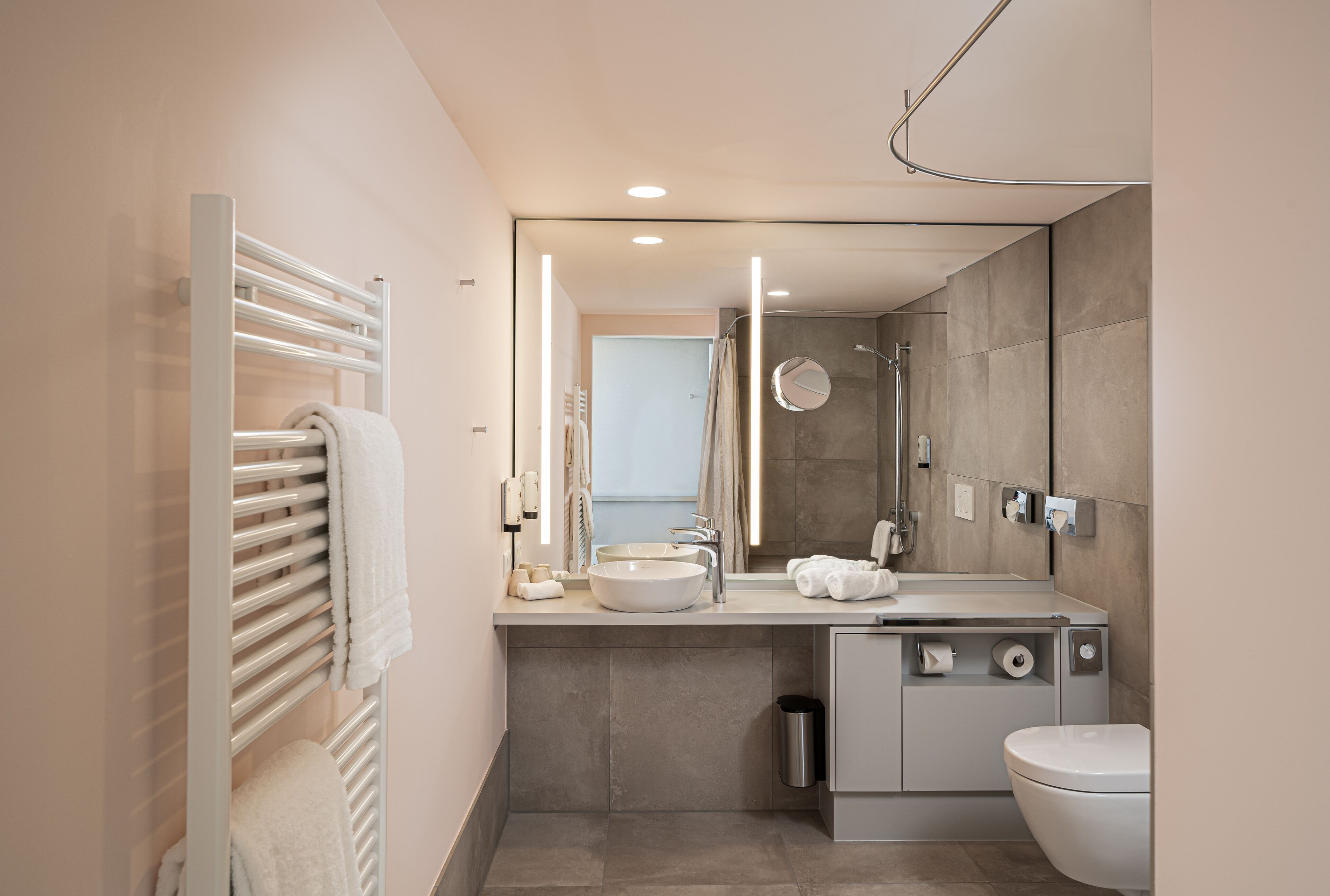 comfort room, balcony | bathroom | shower, eco-friendly toiletries, hair dryer, towels