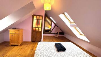3 chambres, fer et planche Ă repasser, lit parapluie, Wi-Fi gratuit