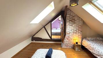 3 chambres, fer et planche Ă  repasser, lit parapluie, Wi-Fi gratuit