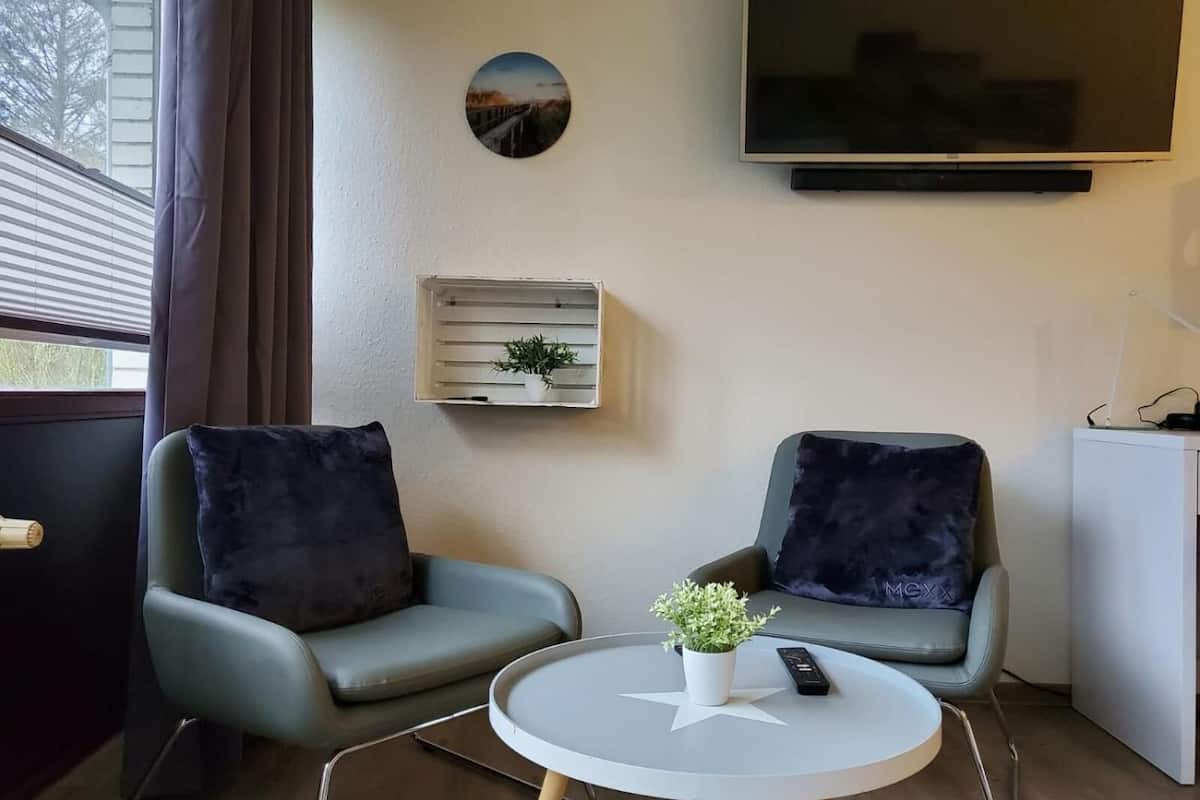 42-inch smart tv with satellite channels, tv, netflix