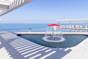 Outdoor pool, open 8:00 AM to 8:00 PM, free pool cabanas, pool umbrellas
