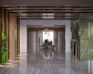 Entrée de l’hébergement