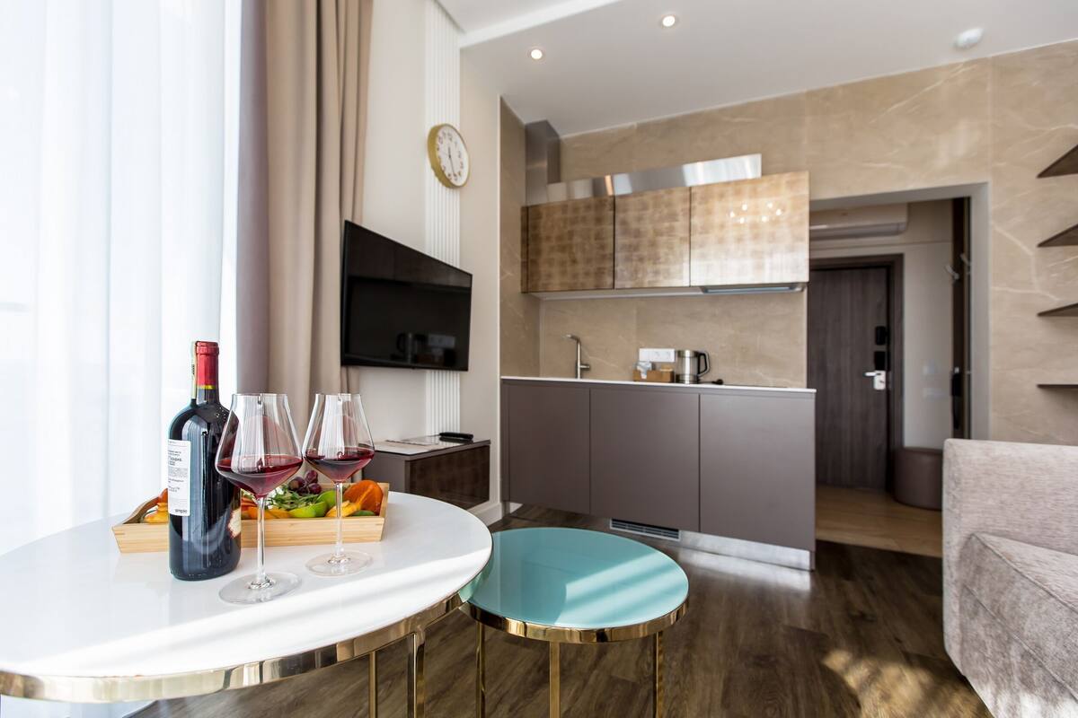 1 bedroom, in-room safe, blackout curtains, iron/ironing board