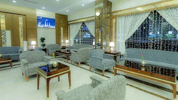 Sala de estar en el lobby