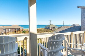 Property grounds - K0018 Sea Sun Greetings. Ocean Views, Direct Beach Access, Pool, Hot Tub! (Kitty Hawk)