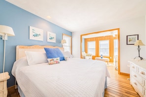 6 bedrooms, iron/ironing board, free WiFi, bed sheets - Sea Sun Greetings - Kitty Hawk MP 2.5, Ocean Views, Direct Beach Access, Pool, Hot Tub, Pets OK (Kitty Hawk)