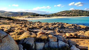 Una spiaggia nelle vicinanze