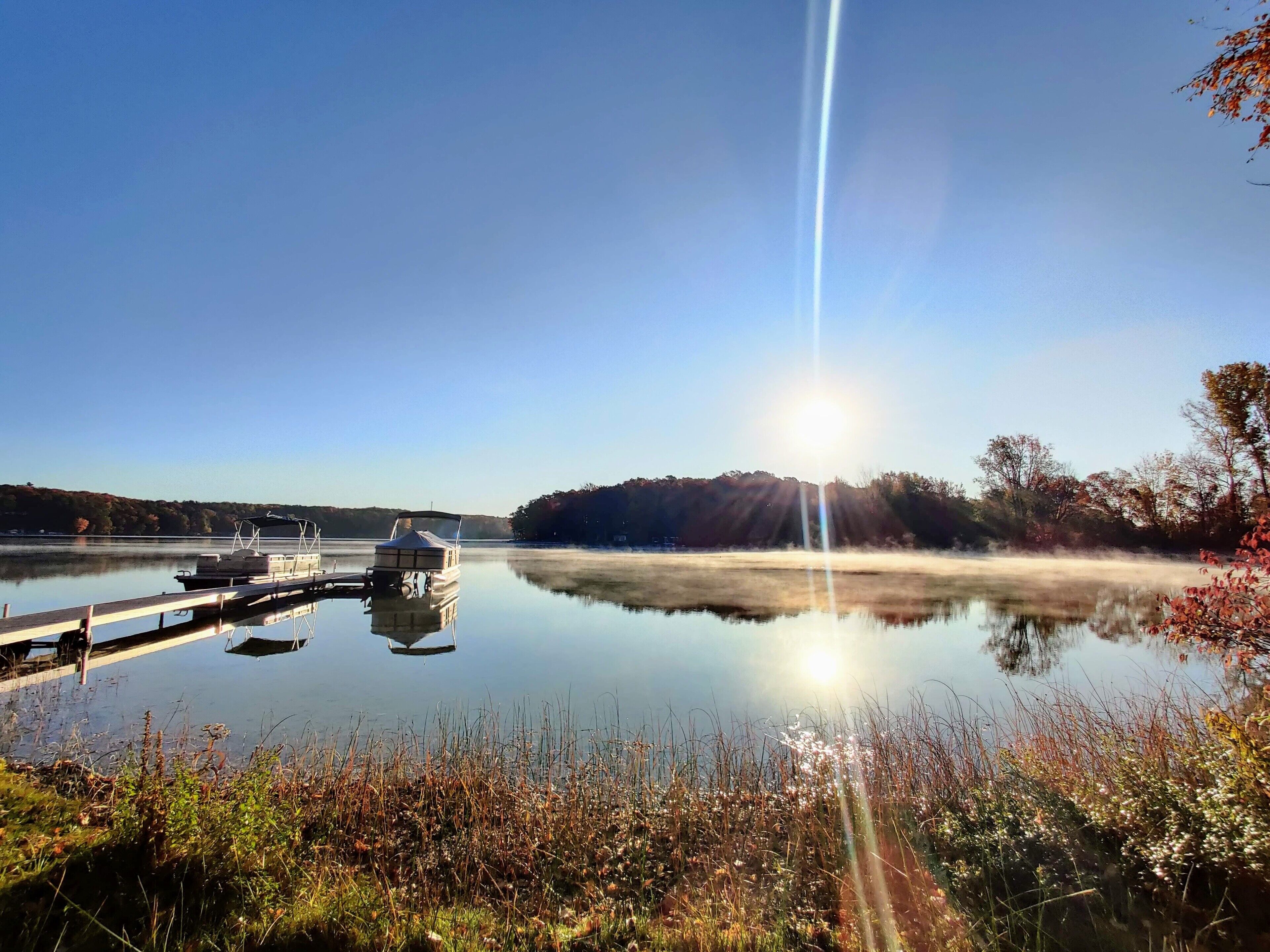 Wake up to beautiful sunrises.