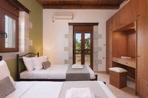 2 chambres, fer et planche Ă repasser, Wi-Fi gratuit, draps fournis