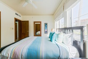 1 bedroom, iron/ironing board, travel crib, free WiFi