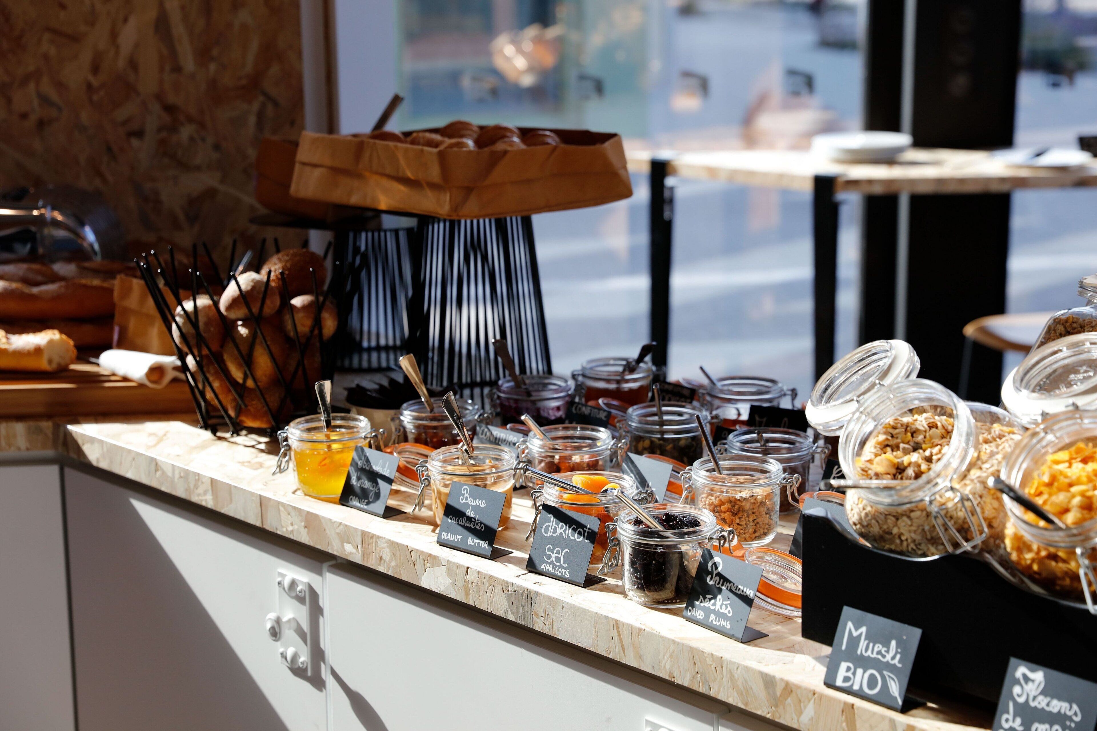 daily buffet breakfast (eur 19 per person)