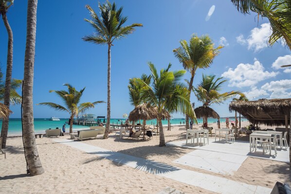 Sur la plage