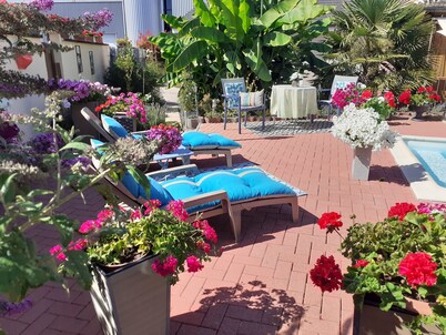 LOVELY SINGLE-STOREY GITE WITH SWIMMING POOL 15 KM FROM EUROPA PARK