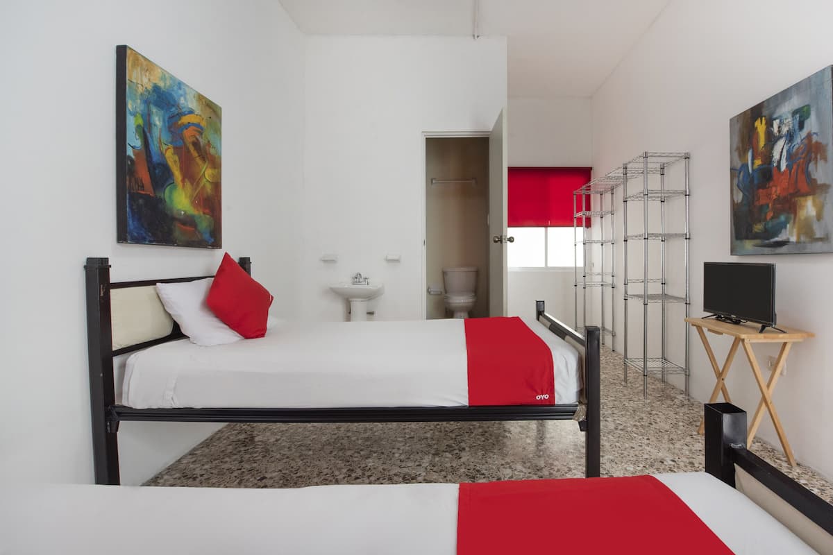 Free WiFi, bed sheets