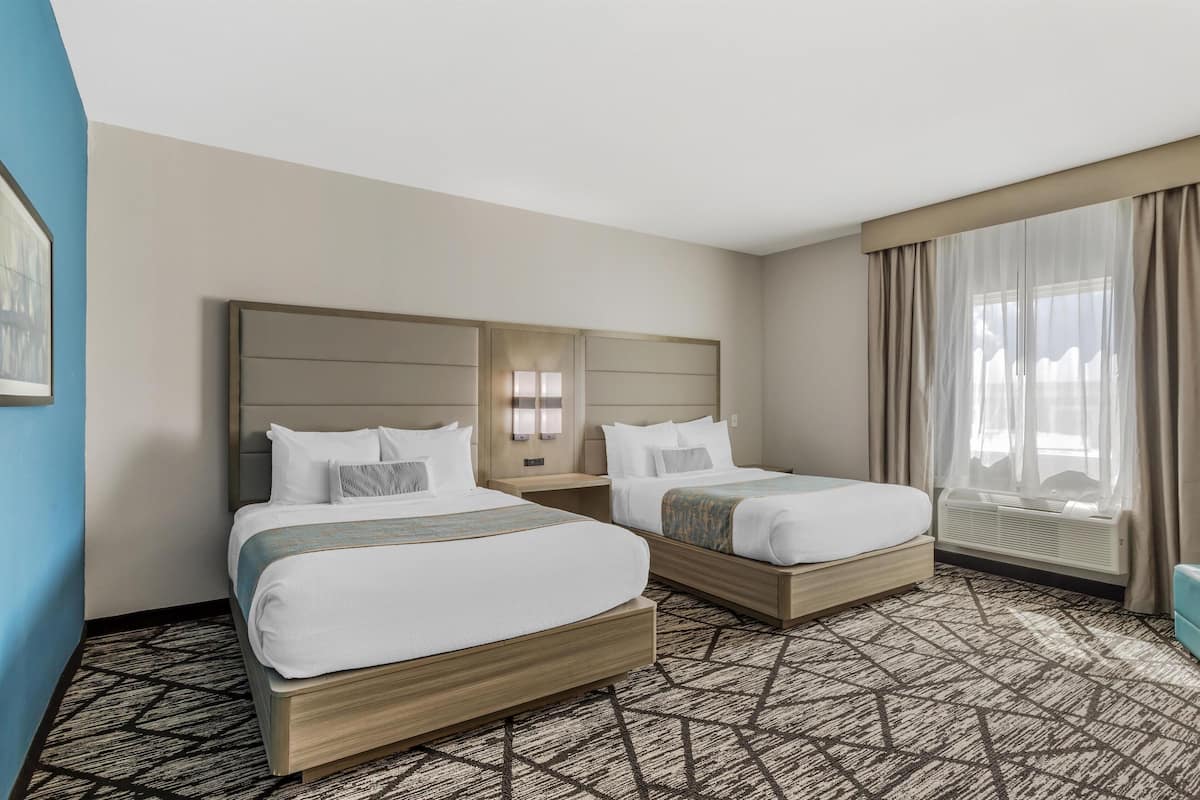 Standard Room, 2 Queen Beds, Accessible, Refrigerator & Microwave