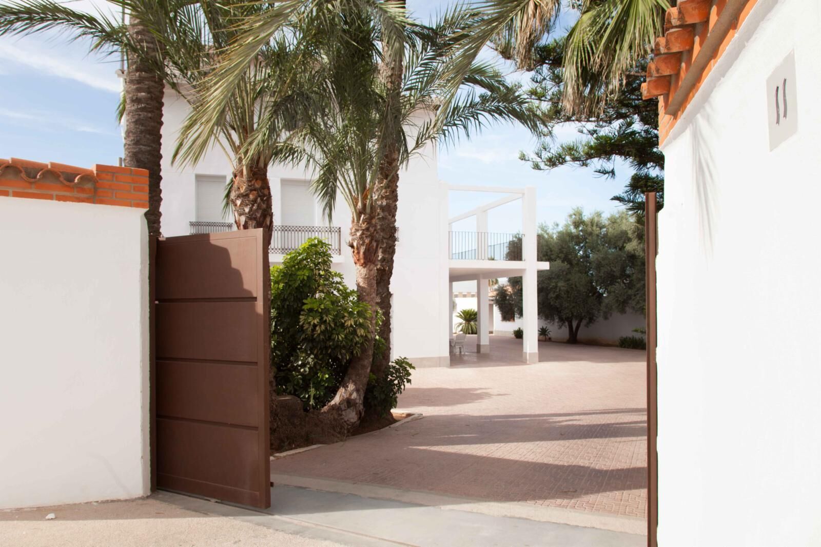 Enceinte de l’hébergement