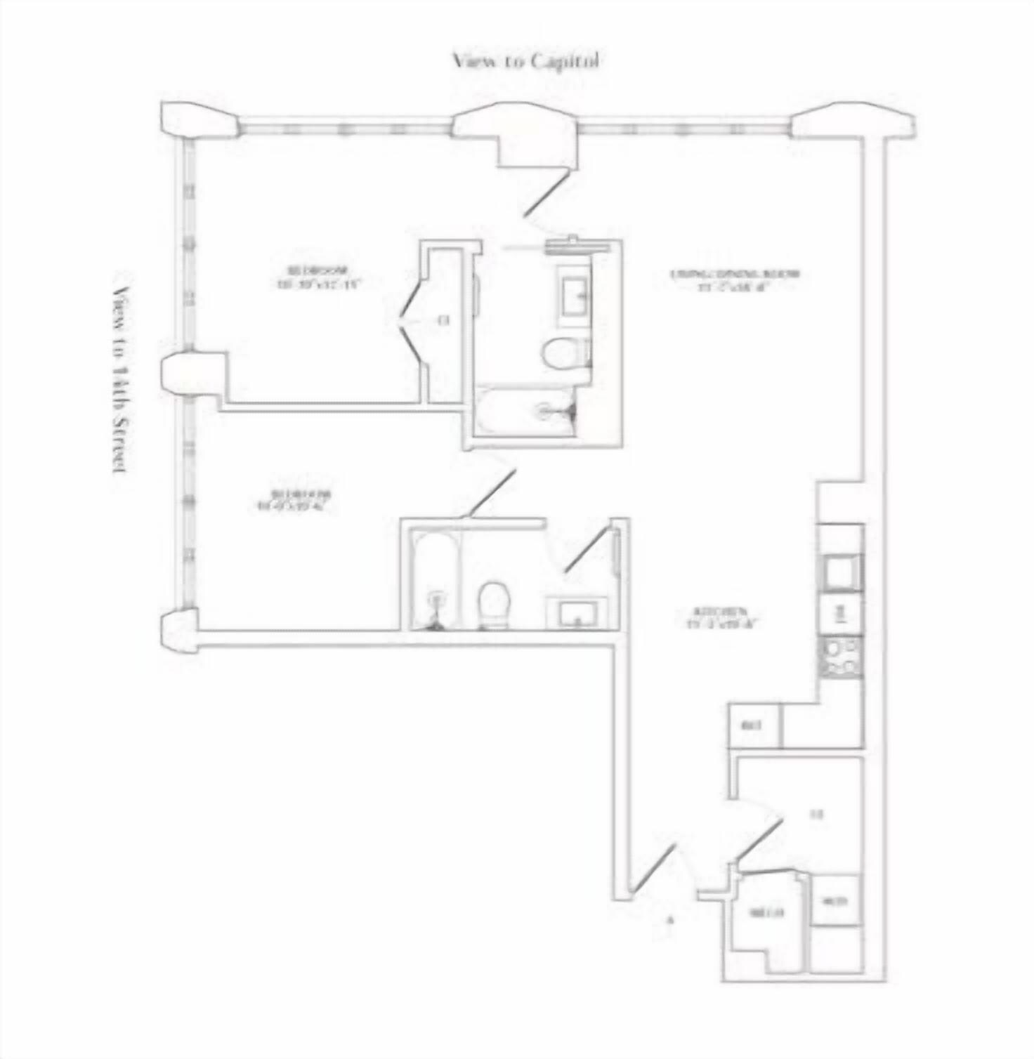 Liz by Black Swan - Executive 2-bedroom (406)
