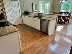 Fridge, microwave, oven, stovetop - All Seasons Home On Cedar River Overlooking Schuss Mountain (Bellaire)