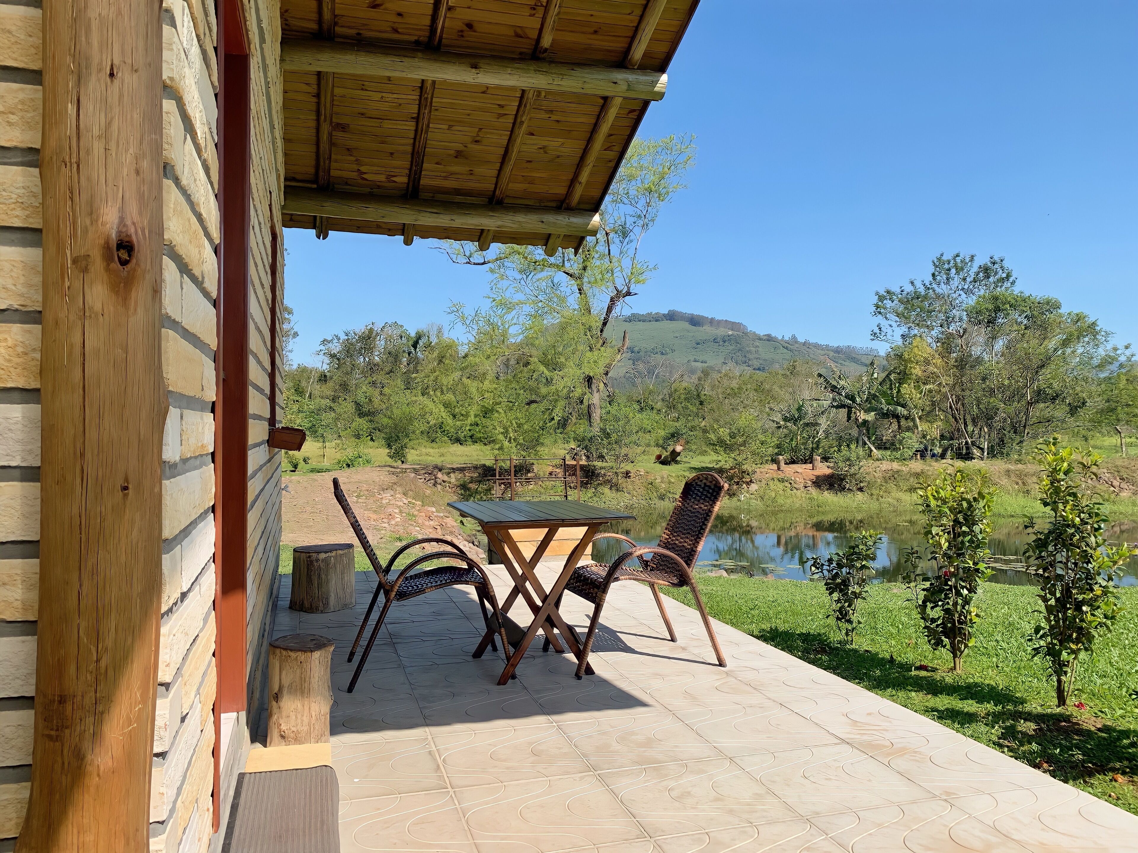 Cabana conforto | Vista para o lago