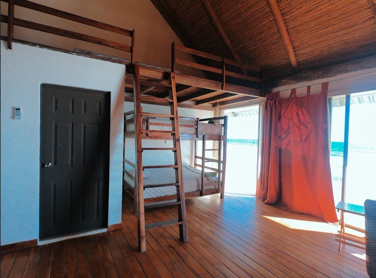 family room | blackout curtains, free wifi, bed sheets