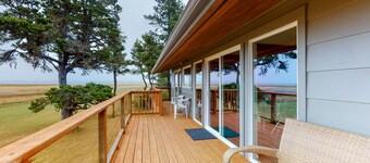 Dog-Friendly Retreat w/ Bay Views, a Spacious Deck, & Secluded Feel