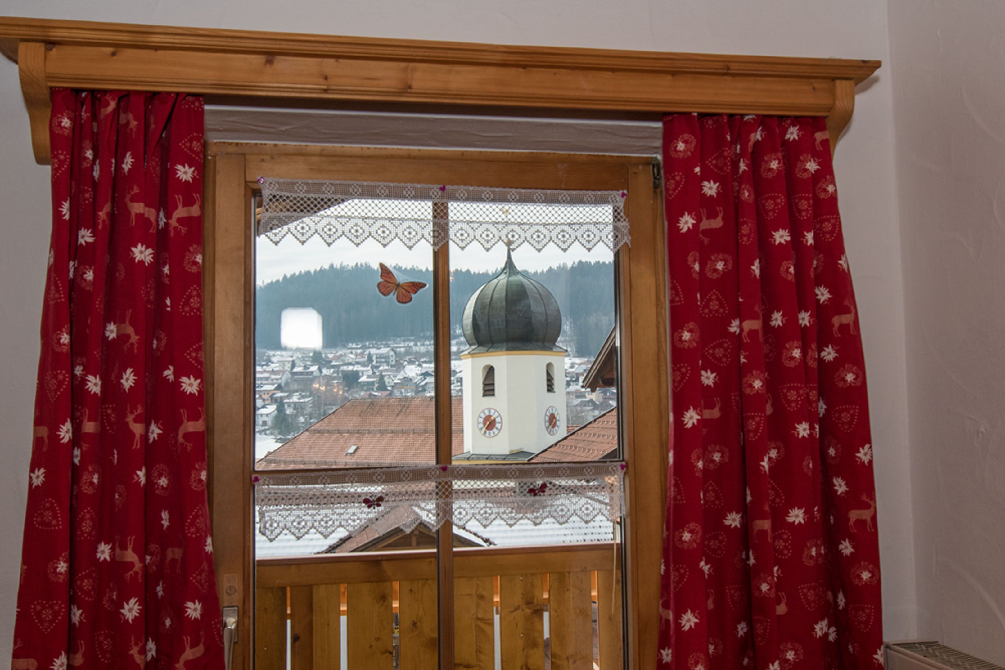 إطلالة الغرفة