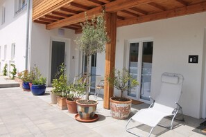 Fachada de la propiedad