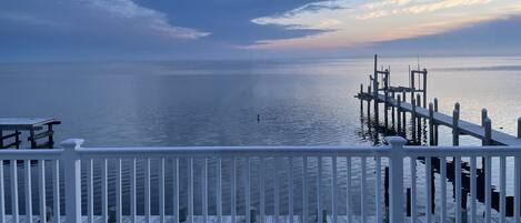 Utsikt fra overnattingsstedet