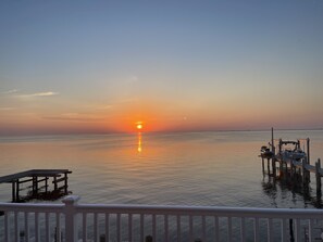 Vista a la playa o el mar