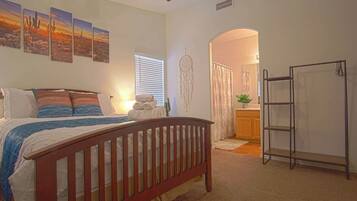 3 bedrooms, iron/ironing board, travel crib, WiFi