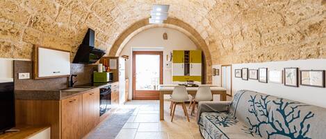 TV connectée, cheminée