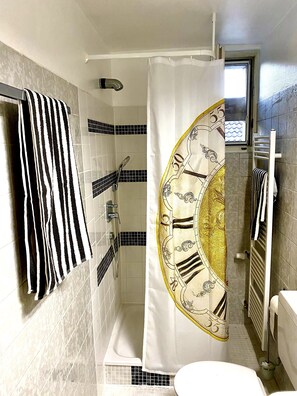 Shower, hair dryer, towels - Small but yours... small 1 room flat with balcony (Pforzheim)