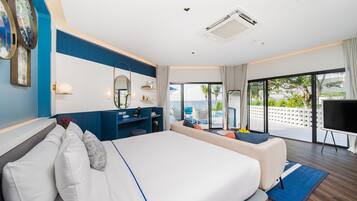 Private Pool Villa | Hypo-allergenic bedding, down duvets, minibar, in-room safe