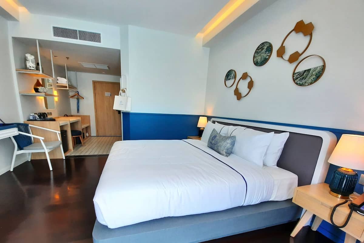 Allergitestade sÀngklÀder, duntÀcken och minibar