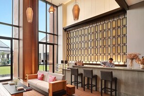 Sala de estar en el lobby