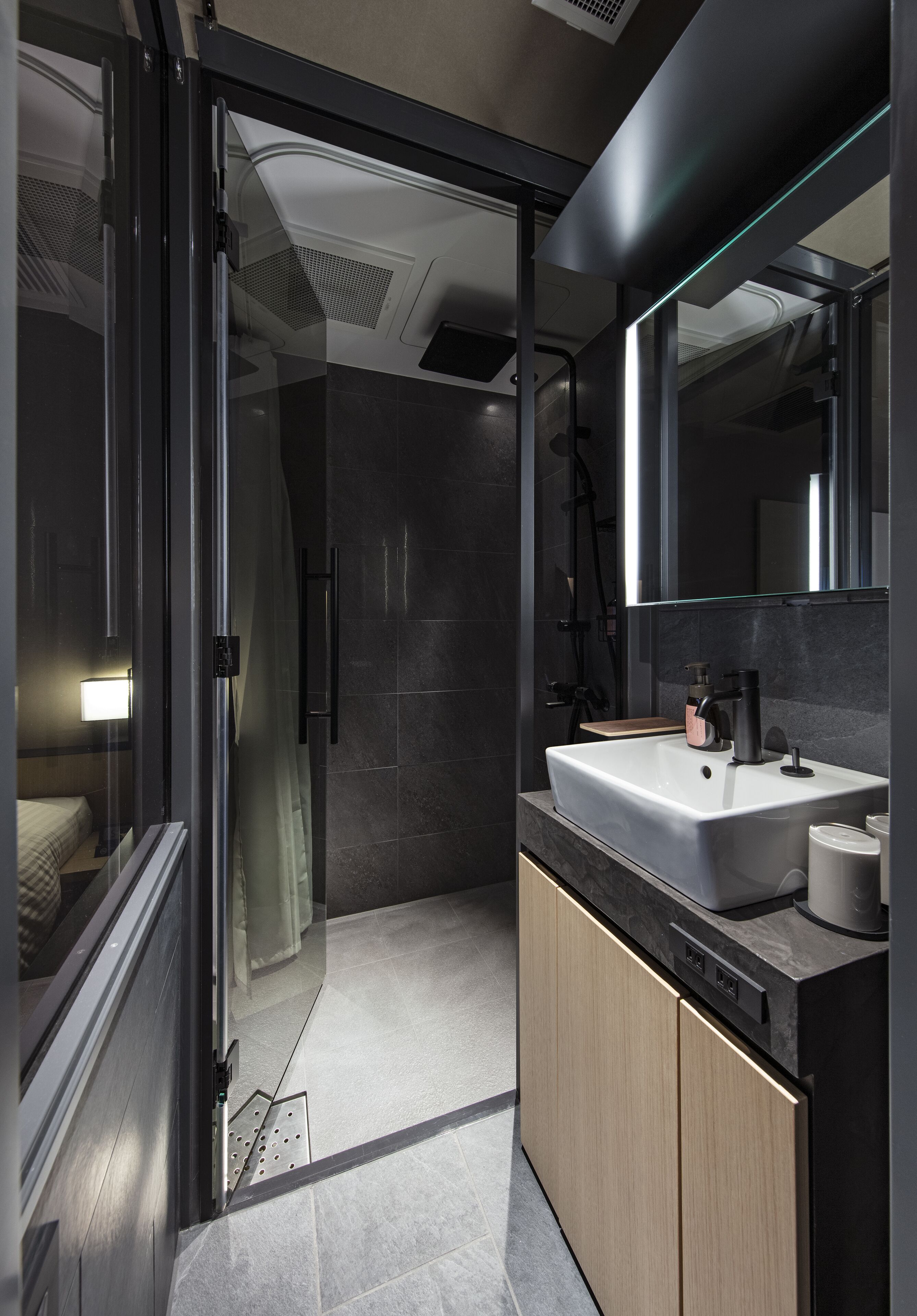 free toiletries, hair dryer, slippers, electronic bidet