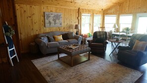 Smart TV, chimenea, videojuegos, reproductor de DVD