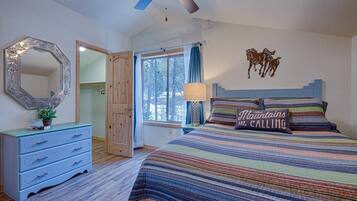 2 bedrooms, iron/ironing board, free WiFi, bed sheets