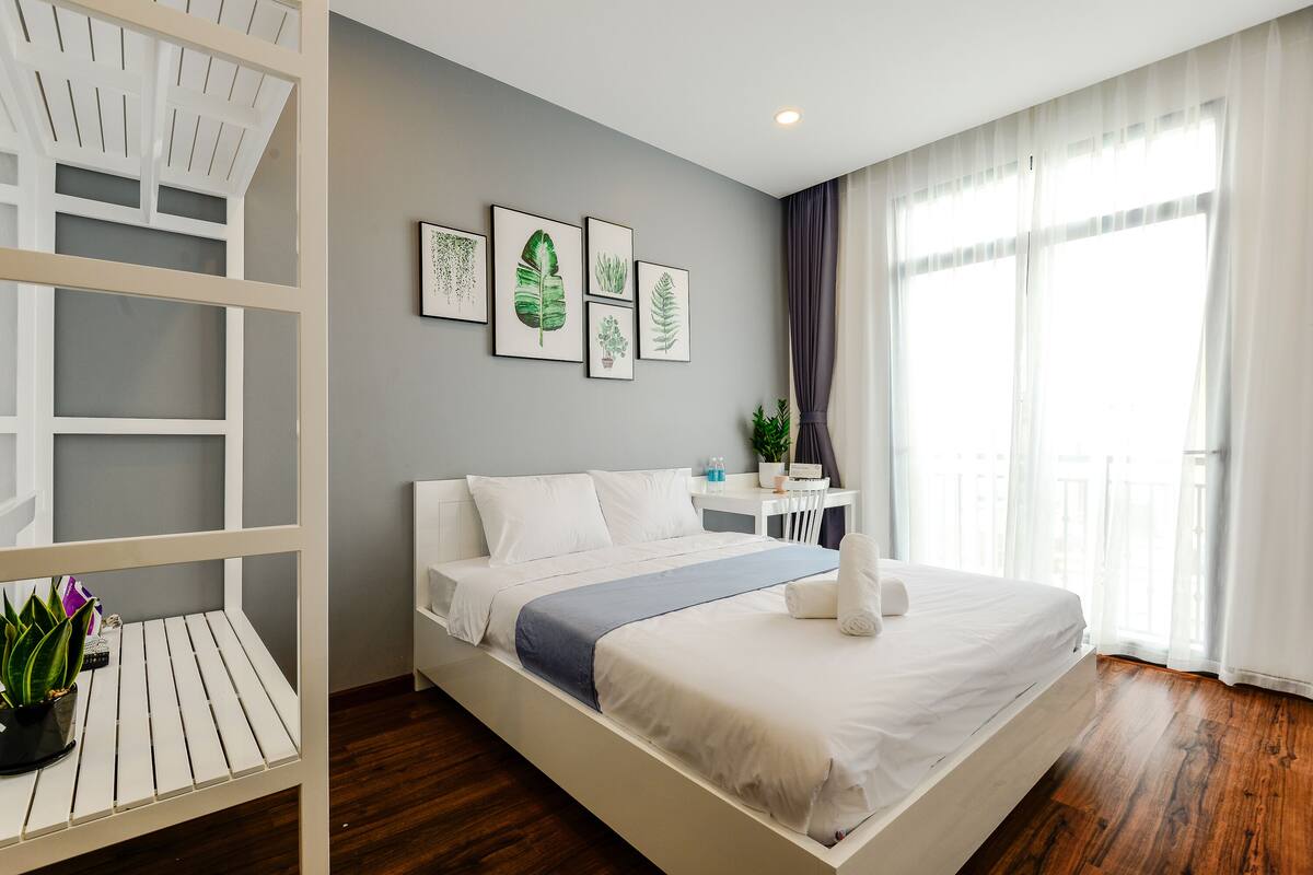 Deluxe-Studio, 1 Queen-Bett, Nichtraucher, Balkon