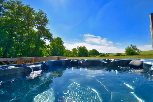 Idromassaggio all'aperto