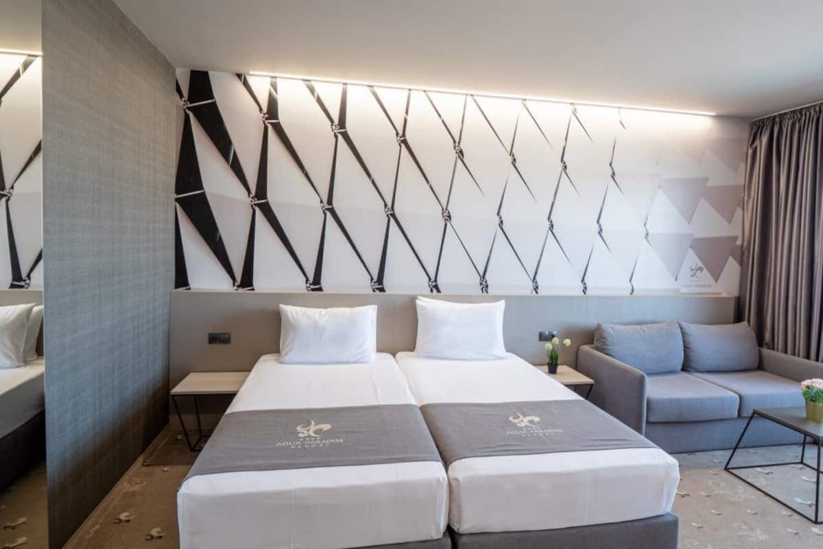 1 habitación, minibar, caja de seguridad en la habitación y escritorio