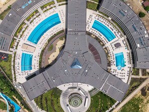 Aerial view - Aqua Paradise Resort - Hotel & Aquapark - All Inclusive (Nessebar)