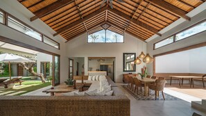 别墅, 4 间卧室, 私人游泳池 | 办公桌、熨斗/熨衣板、免费 WiFi、床单