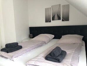 2 Schlafzimmer, kostenloses WLAN, Bettwäsche
