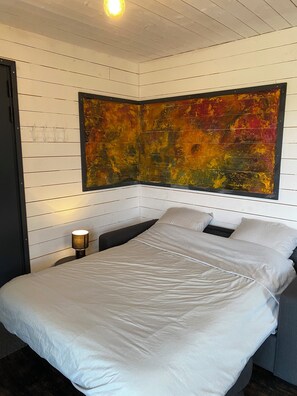 1 makuuhuone, silitysrauta/-lauta, ilmainen Wi-Fi, vuodevaatteet