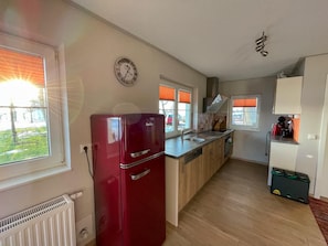 Kühlschrank, Ofen, Herdplatte, Geschirrspüler
